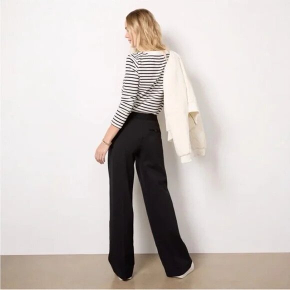 Spanx NWT Wide Leg Perfect Pants in Black Sz XL - Picture 6 of 6